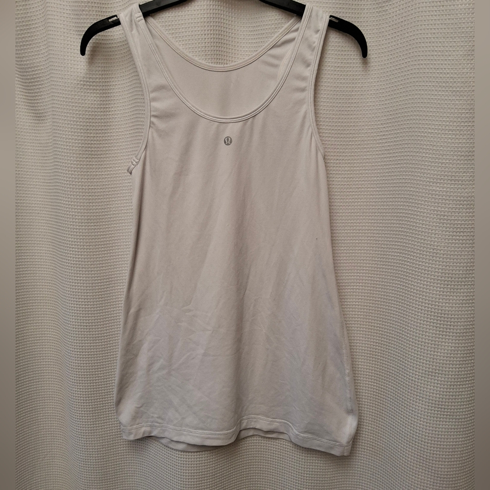 lululemon athletica Women’s White Athletic Tank Top